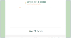 Desktop Screenshot of hawaiicenterfornursing.org